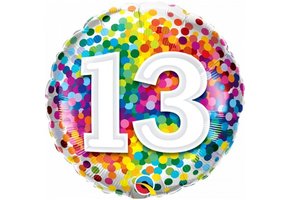 Rainbow Confetti - 13 - Q18"/45 cm