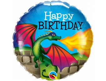 Dragon Mythical Birthday - Q18"/45cm