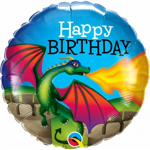 Dragon Mythical Birthday - Q18"/45cm