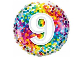 Rainbow Confetti - 9 - Q18"/45 cm