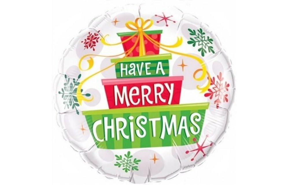 SALE > Christmas Gifts & Snowflakes - 18 inch - Qualatex