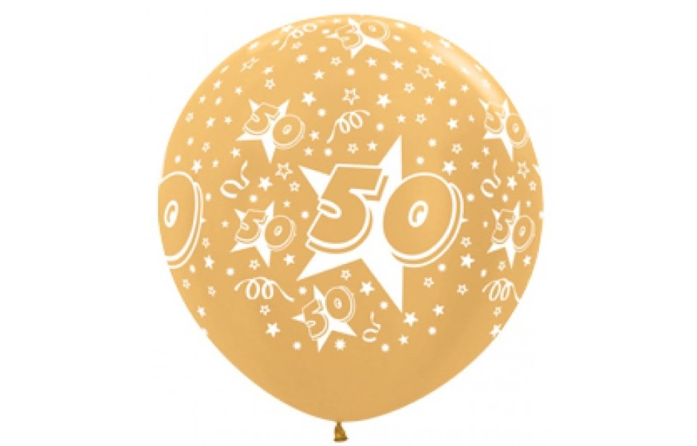 Sempertex 36 inch  - Cijfer 50 - Gold 570 - 2 pcs