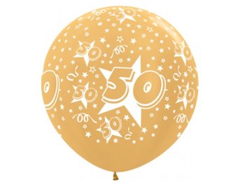 R36 - Cijfer 50 - Gold 570 - 2 Stuks