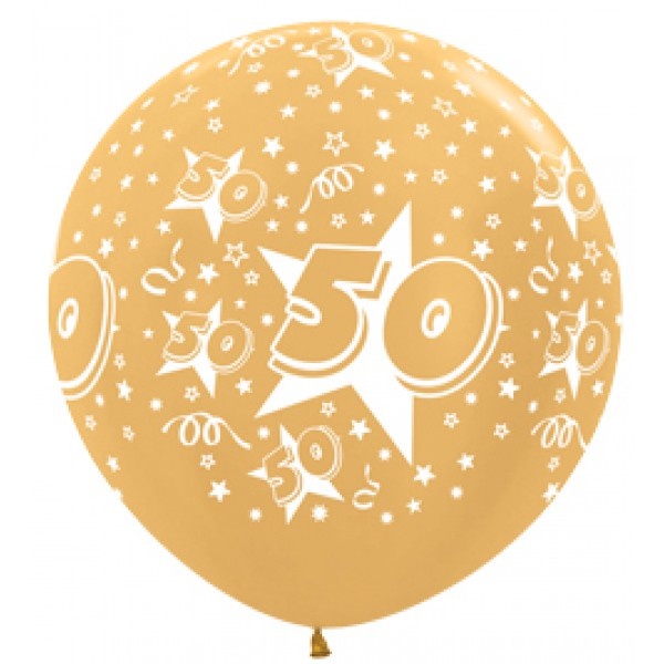 Sempertex 36 inch  - Cijfer 50 - Gold 570 - 2 pcs