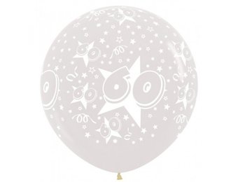 R36 - Cijfer 60 - Clear 390 - 2 Stuks