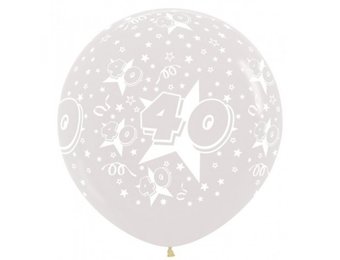 R36 - Cijfer 40 - Clear 390 - 2 Stuks