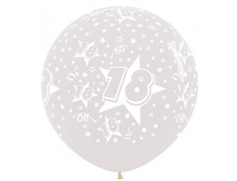 R36 - Cijfer 18 - Clear 390 - 2 Stuks