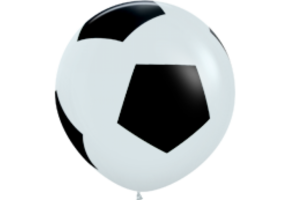 R36 - Voetbal/Soccer Ball - White 005 - 2 Stuks