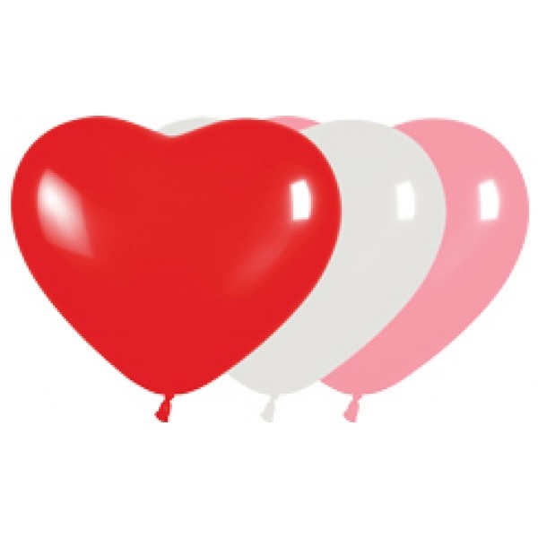 Sempertex 12 inch  HART - Love Assortment- 50 Stuks