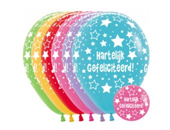 R12 - Hartelijk Gefeliciteerd - Ast 000 - 25 Stuks