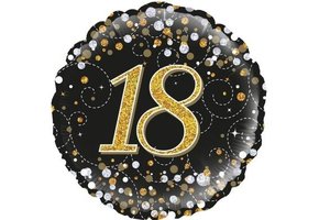 Sparkling Fizz - 18 - Black/Gold - 18 inch - Oaktree