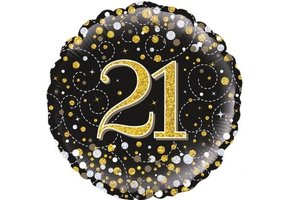 Sparkling Fizz - 21 - Black/Gold - 18 inch - Oaktree