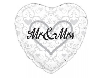Mr & Mrs - O18"/45cm