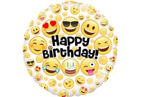 Emoji Birthday - 18 inch - Oaktree