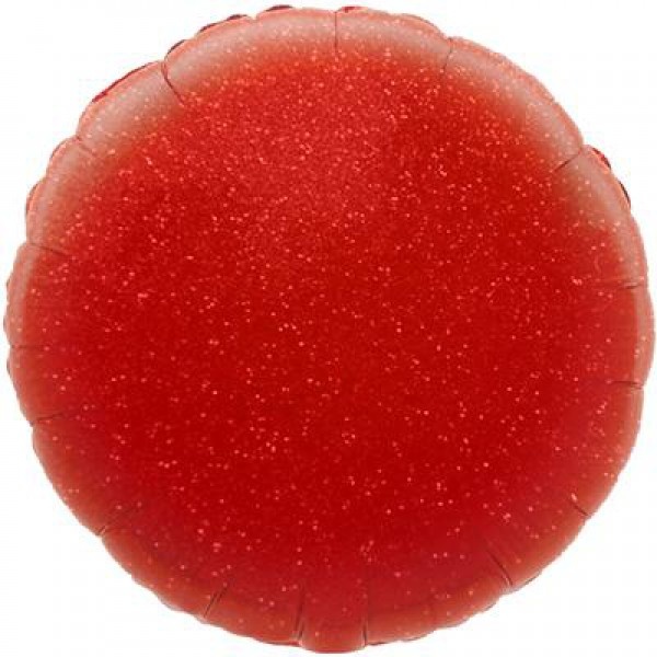Round - Holographic Red - O18"/45cm