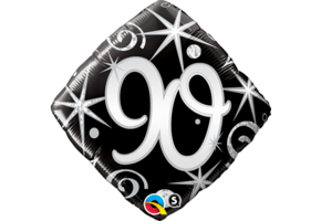 SALE > Square - Elegant Sparkles & Swirls - 90 - Q18"/45cm