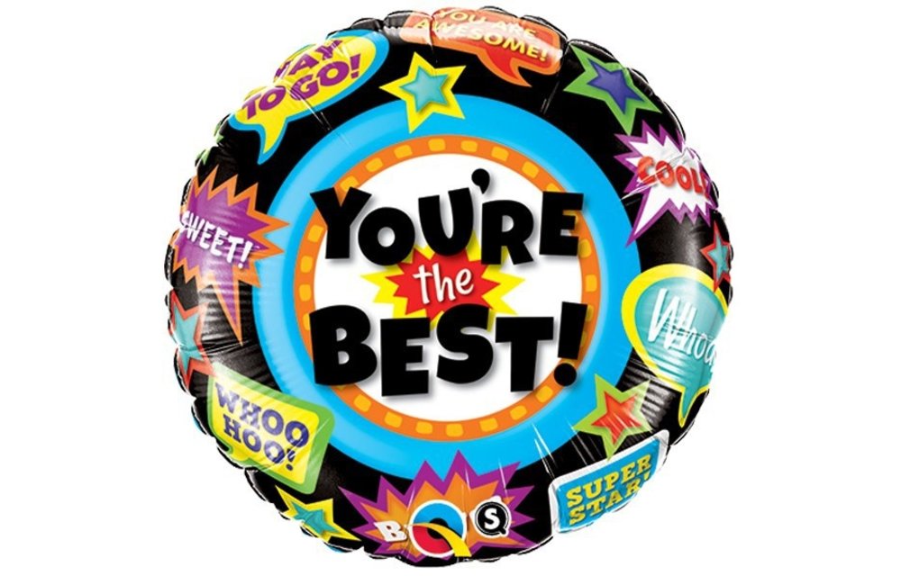 You're the Best! - 18 inch - Qualatex