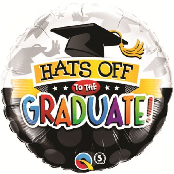 Hats Off To The Graduate - Q18"/45cm