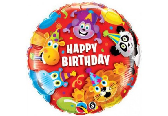 Birthday - Party Animals - 18 inch - Qualatex.