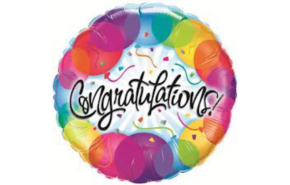 Congratulations Balloons - 18 inch - Qualatex