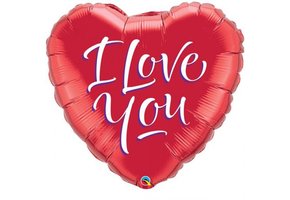 HRT I Love You Script Modern - Q18"/45cm