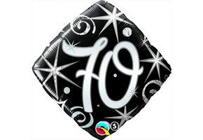 SALE > Square - Elegant Sparkles & Swirls - 70 - Q18"/45cm