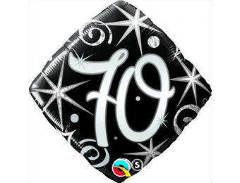 SALE > Square - Elegant Sparkles & Swirls - 70 - Q18"/45cm