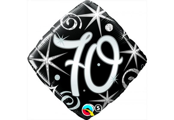 SALE > Square - Elegant Sparkles & Swirls - 70 - Q18"/45cm