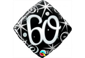 SALE > Square 60 Elegant Sparkles & Swirls - Q18"/45cm