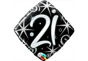 SALE > Square 21 Elegant Sparkles & Swirls - Q18"/45cm