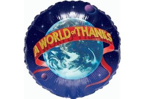 SALE > World of Thanks - 18 inch - Oaktree