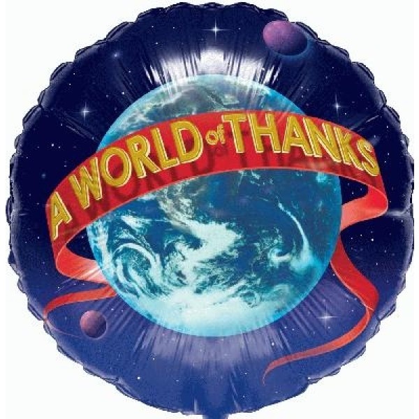 World of Thanks - O18"/45cm