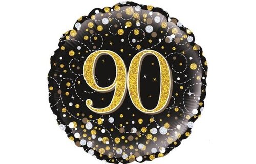 Sparkling Fizz - 90 - Black/Gold - 18 inch - Oaktree