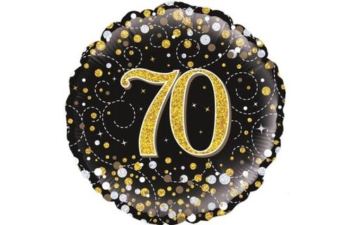 Sparkling Fizz - 70 - Black/Gold - 18 inch - Oaktree