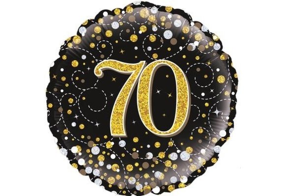 Sparkling Fizz - 70 - Black/Gold - 18 inch - Oaktree