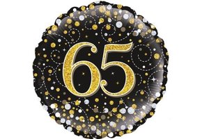 Sparkling Fizz - 65 - Black/Gold - O18"/45cm