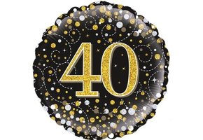 Sparkling Fizz - 40 - Black/Gold - 18 inch - Oaktree