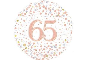 Sparkling Fizz - 65 - White/Rose Gold - 18 inch - Oaktree