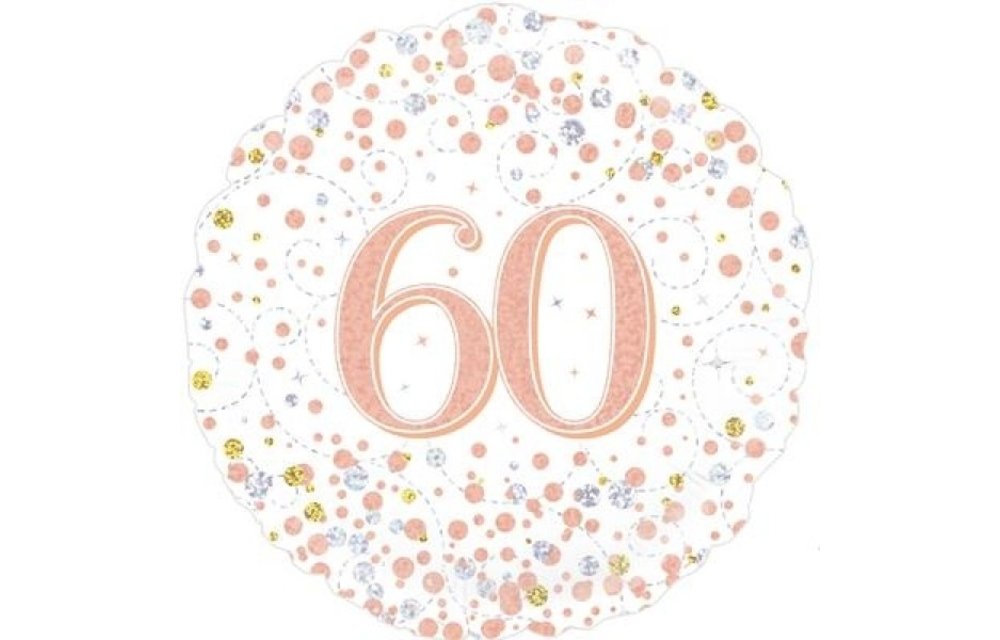 Sparkling Fizz - 60 - White/Rose Gold - 18 inch - Oaktree