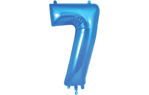Cijfer Blue 7 - O34"
