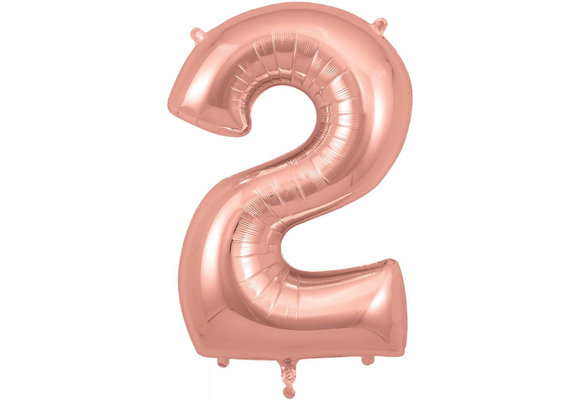 Cijfer Rose Gold 2 - O34"