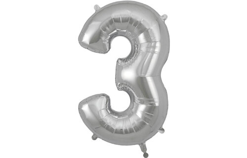 Cijfer Silver 3 - O34"