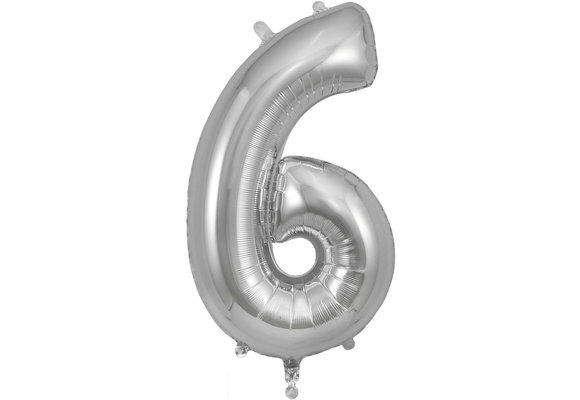Cijfer Silver 6 - O34"