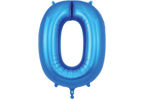 Cijfer Blue 0 - O34"