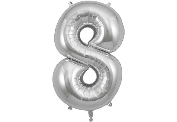 Cijfer Silver 8 - O34"