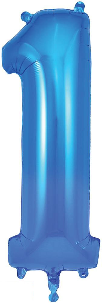 Cijfer Blue 1 - O34"