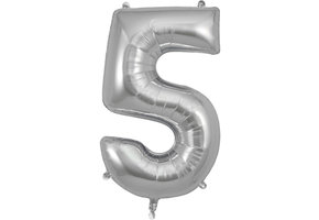 Cijfer Silver 5 - O34"