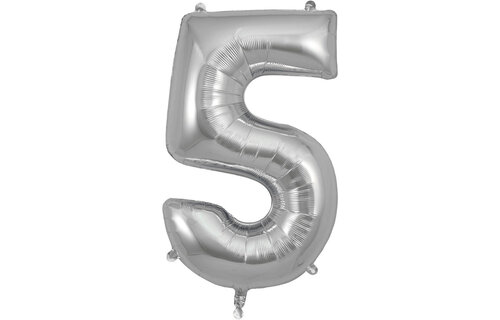 Cijfer Silver 5 - O34"