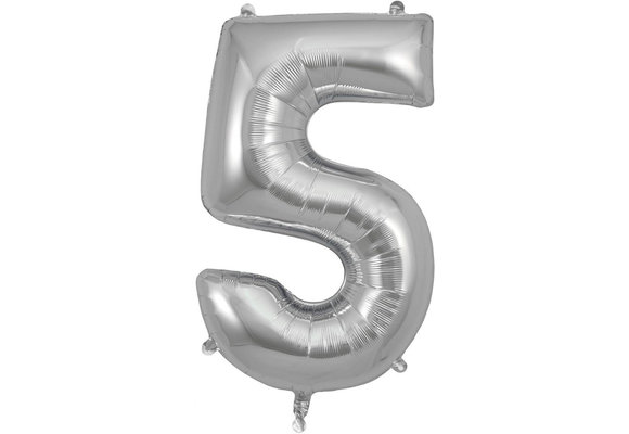 Cijfer Silver 5 - O34"