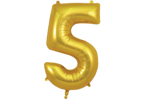 Cijfer Gold 5 - O34"